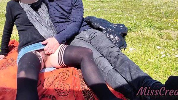 208 Pussy Flash - Stepmom Caught By Stepson At A Park Masturbating In Front Of Everyone - Miss Creamy - hotmovs.com - France on poweredporn.com