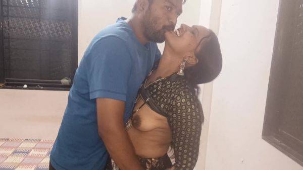 Tight Indian Pussy Wife With Saggy Boobs Makes Horny Desi Man Cum Fast Inside Pussy - txxx.com - India on poweredporn.com