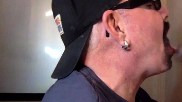 Real gloryhole gaydaddy sucks penis - drtuber.com on poweredporn.com