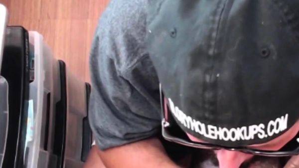 Real gloryhole BJ DILF bareback drilled - drtuber.com on poweredporn.com