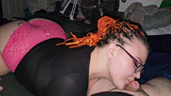 Panties Ass Up Swallowing His Cock And Cumm - upornia.com - Usa on poweredporn.com