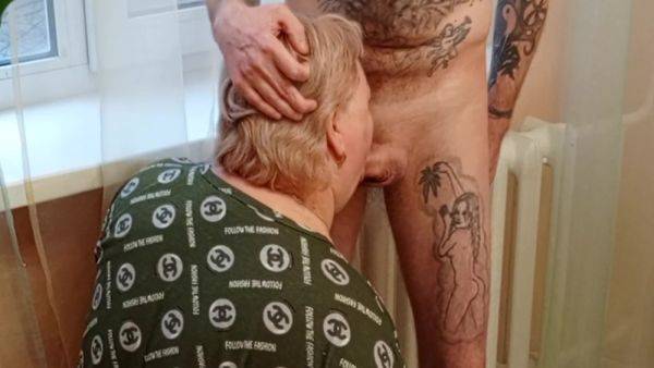 My Morning Started With A Good Masturbation And Blowjob Of My Cock By My Stepmom - hclips.com - Russia on poweredporn.com