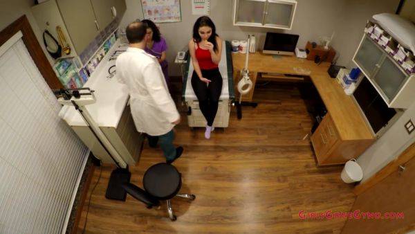 Tampa University Entrance Physical - Lenna Lux - Part 1 of 2 - hotmovs.com on poweredporn.com