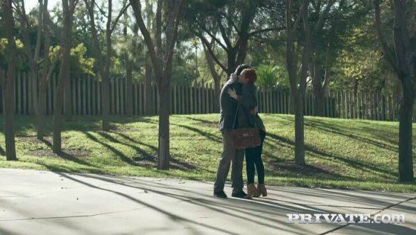 Ella Hughes celebrates her engagement with a vaginal creampie - porntry.com on poweredporn.com