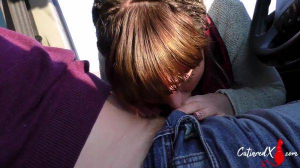 Sloppy Blowjob And Cum Swallow In The Car 10 Min - hclips.com on poweredporn.com