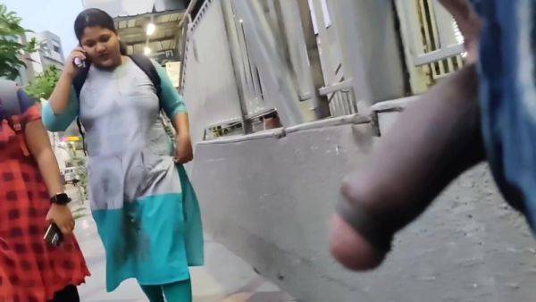 Public dick flashing - voyeurhit.com on poweredporn.com