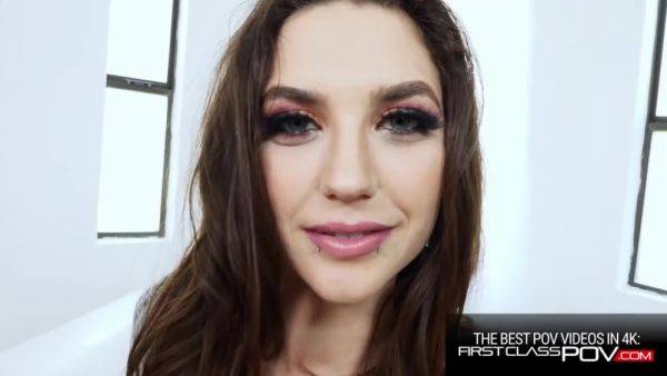 Stunning Tattooed Vixen Rocky Emerson Fucked In The Mouth - videomanysex.com on poweredporn.com