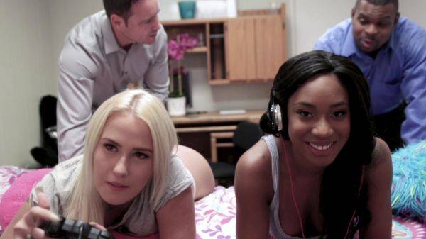 Young sluts swap their stepdads hard as fuck in glorious foursome scenes - xbabe.com on poweredporn.com