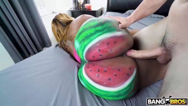 Victoria Cakes: Banging That Watermelon Booty in POV - porntry.com on poweredporn.com