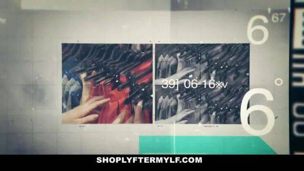 Cashier Accuses Hot Milf of Shoplifting Precious Jewelry From the Mall - Alura Jenson - porntry.com on poweredporn.com