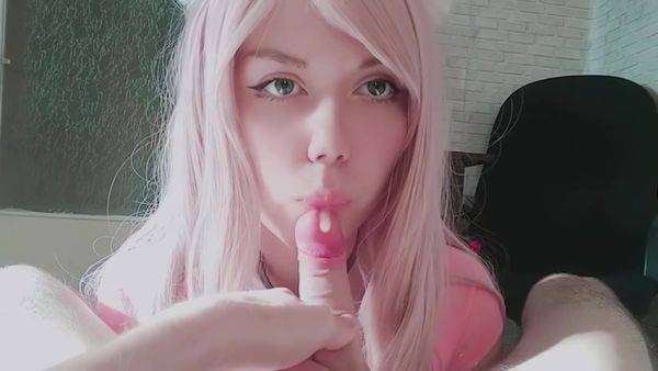 Pet The Catgirl And Fed Her With Cum With Estie Kay - upornia.com on poweredporn.com