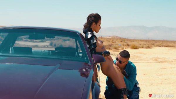 Tight Brunette Impassioned Outdoor Sex - videomanysex.com on poweredporn.com