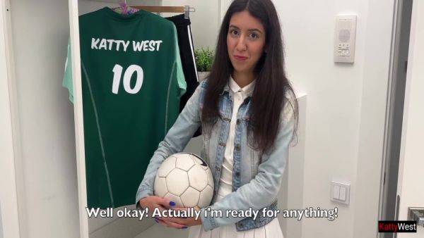 Offered A Cute Girl To Become A Football Player 25 Min - videomanysex.com on poweredporn.com