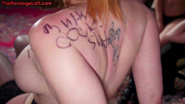 Public electrosex bondage for female subject - txxx.com on poweredporn.com