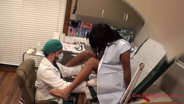 Tampa University Entrance Physical - Tori Sanchez - Part 1 of 3 - hotmovs.com on poweredporn.com