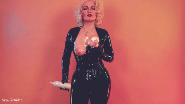 Curvy Wet Pussy Milf Loves Kinky Games! Latex Rubber Bondage And Pussy Masturbation With Cowgirl - upornia.com on poweredporn.com