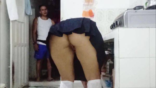 Hardcore Anal Sex My Neighbor In Her School Uniform Ends With Ass Full Of Cum - upornia.com on poweredporn.com