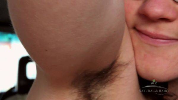 Mona Does An Interview And Takes A Piss Outside As The Piss Drips From Her Hairy Pussy - hotmovs.com on poweredporn.com