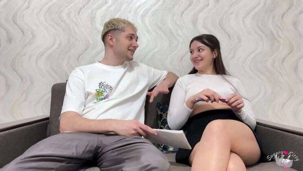 Step Sister Requests Homework Aid, Demands Hand Job in Return!! - veryfreeporn.com on poweredporn.com