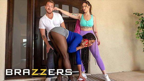 Siri Dahl Jealous over Kira Noir Eyeing Her Husband, Leads to a Steamy Threesome - BRAZZERS - porntry.com on poweredporn.com