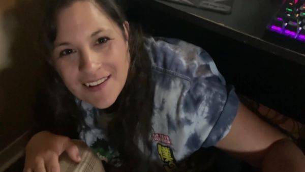 Nerd Wishes For Weeb Girlfriend Appears And Sucks His Dick Cums On Her Face - upornia.com on poweredporn.com