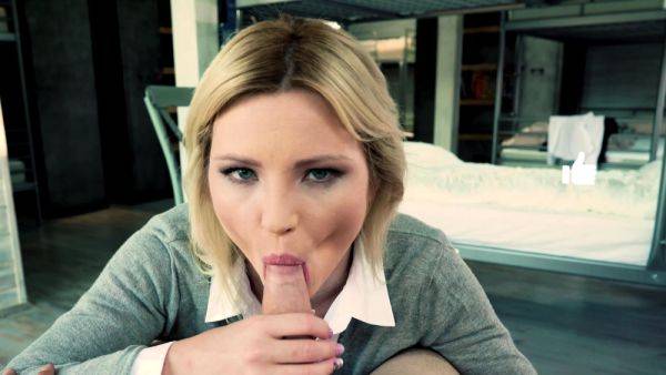 POV - Zazie Skymm in her first anal sex scene - drtuber.com on poweredporn.com