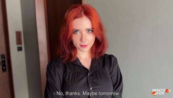 A Gorgeous Redhead Rejected Yet Invited for Intimate Moments - veryfreeporn.com on poweredporn.com