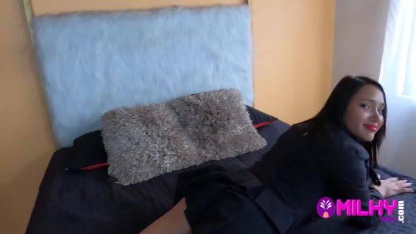 Just Broke Up With Her Lover And Doesnt Miss The Time To Earn Cash And Suck Cock With Lia Ponce - hotmovs.com - Colombia on poweredporn.com