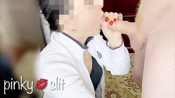 Cleaning Maid Sucked Good With Facial Cumshot Pinkyslit - upornia.com on poweredporn.com