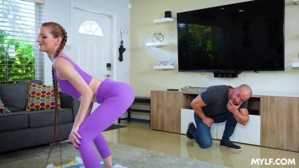 Skinny ginger Erin Everheart takes anal pounding from Danny Steele - anysex.com on poweredporn.com