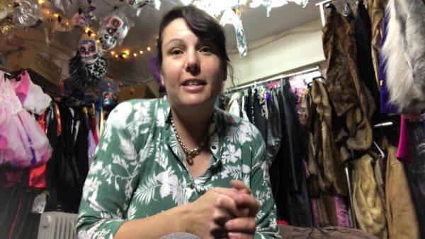 Masturbating & Orgasm Inside A Shopping Mall Store In Public - hclips.com on poweredporn.com