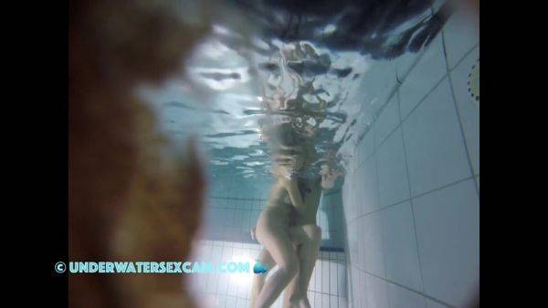 She Notices His Huge Erection And Her Hand Gets Closer And Closer - hclips.com on poweredporn.com