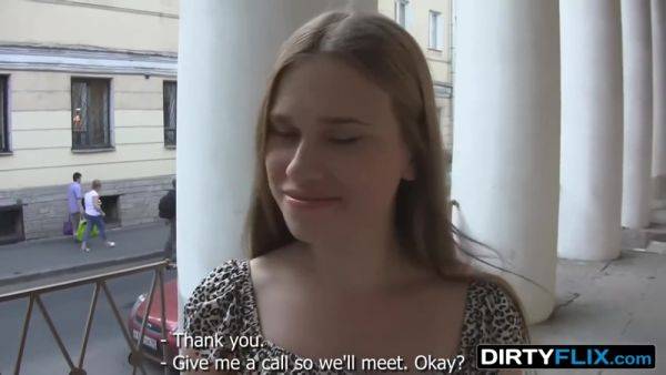 Blondy With A Perfect Ass In A Tiny Dress! - videomanysex.com on poweredporn.com