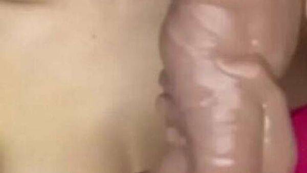 Petite Blonde Newbie Struggles with Huge Mr. Hankey's Dildo - First Time Solo Play with Intense Orgasm - xxxfiles.com on poweredporn.com