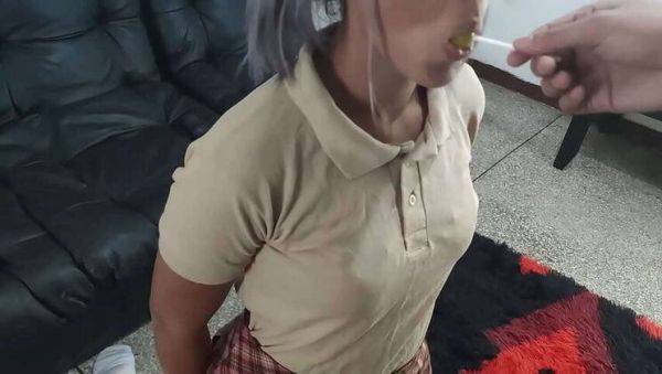 Tricking My Naive Cousin: A Social Experiment Leads to X-Rated Fun; Featuring La Perris & Bartolo - xxxfiles.com on poweredporn.com