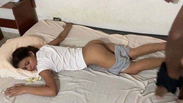 My Step-Sister's Surprise Morning Wake-Up with My Stiff Rod in Her Tight Slit - xxxfiles.com on poweredporn.com