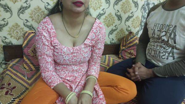 Hot Indian Stepmom And Stepson Share A Bed With Hindi Dirty Talk - desi-porntube.com - India on poweredporn.com