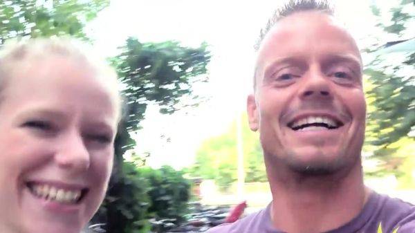 Outdoor public German amateur fucked - drtuber.com - Germany on poweredporn.com