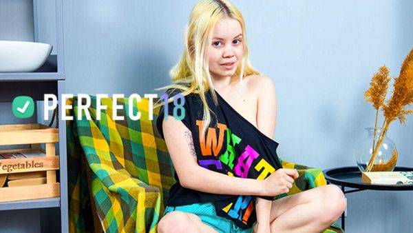 Rebecca Nikson Slowly Sliding her Fingers in for Perfect18 - txxx.com on poweredporn.com