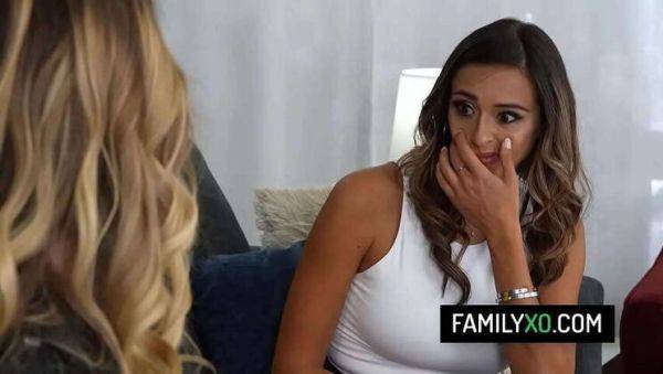 Stepmother Armani Black Catches Stepson in Rough Sex Act, Joins In - porntry.com on poweredporn.com