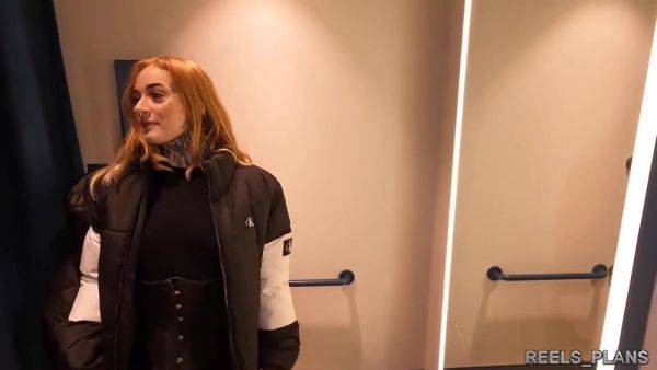 Big Ass British Student 18+ Gets Anal Fucked In By 2 Strangers - hotmovs.com - Britain - France on poweredporn.com