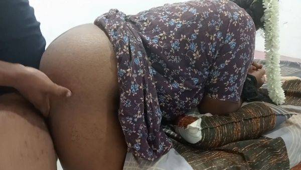 Desi Tamil Wife Gives Hot Sucking Husband Cock And Hard Fucking First Time Trying Anal Failed - desi-porntube.com - India on poweredporn.com