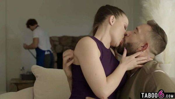 Latina Maid's Cheating Scandal: Hardcore Encounter with Wealthy Homeowner and Husband Present - veryfreeporn.com on poweredporn.com