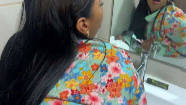 Stepmom Leyne Rodriguez: Free Use and Face Fucking. Teen Stepson's Wet Dream Come True - porntry.com on poweredporn.com