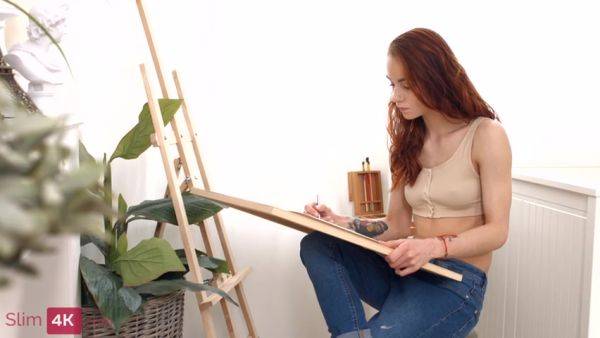 Fragile Redhead Tempted Into Sensual Sex With Her Boyfriend - upornia.com on poweredporn.com