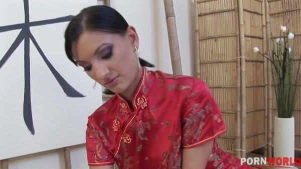 Destiny gives the ultimate happy ending massage with balls deep ass fucking GP1427 - AnalVids - hotmovs.com - Hungary on poweredporn.com