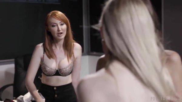 Lesbian Threesome Inside The - hotmovs.com on poweredporn.com