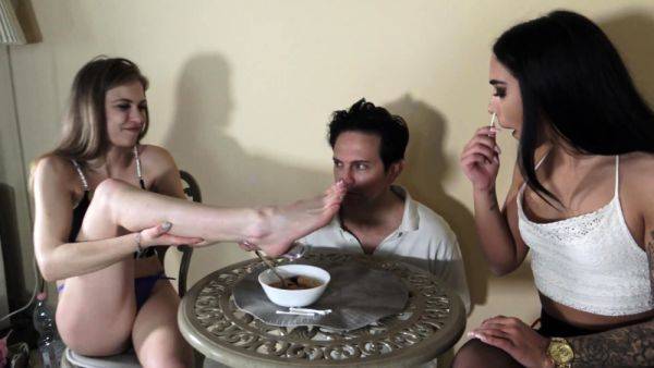 Humiliation meal by brat girls - drtuber.com on poweredporn.com