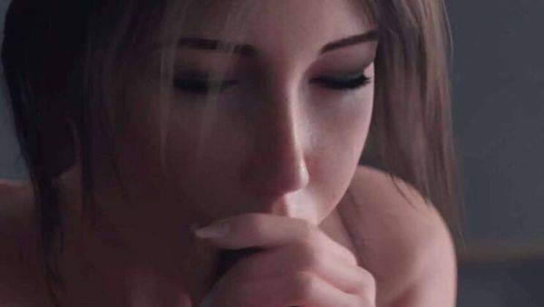 Top-notch Blowjob and Creampie 3D Animation - veryfreeporn.com on poweredporn.com