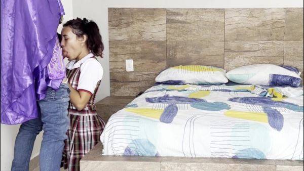 Girl Gets Fucked By Priest With Her School Unifome - desi-porntube.com - India on poweredporn.com